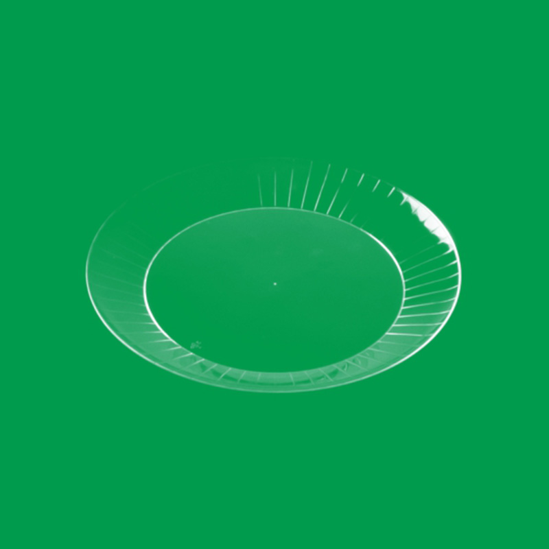 Disposable Plastic Clear Plate