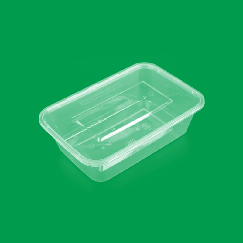 Disposable Plastic Clear Microwaveable Container