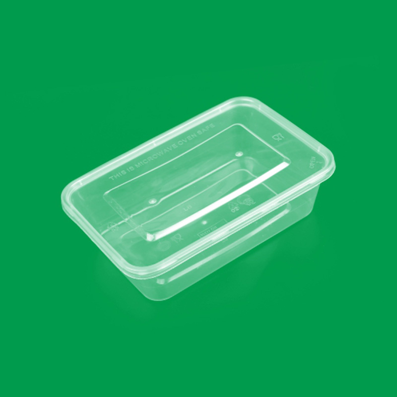 Disposable Plastic Clear Microwaveable Container