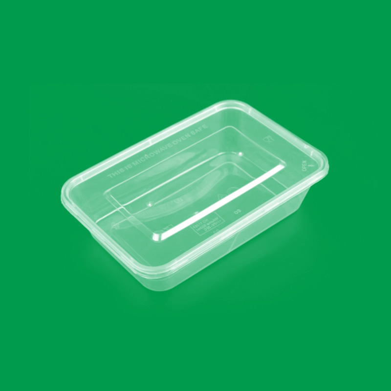 Disposable Plastic Clear Microwaveable Container